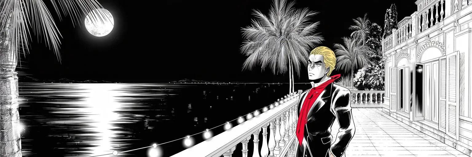 Manga panel 5 of 5, Week 132 “The Victory”: Christmas night at the winter palace, the bill signed, the year closing. Tomorrow, he promises the sea, it is back to work.
