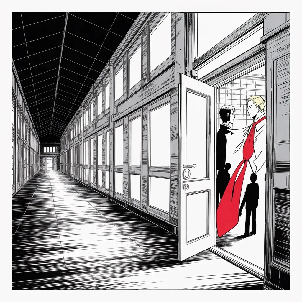 Manga panel 2 of 5, Week 138 “The Memo”: Before the release he lays the charge: the top of the Bureau has politicized the sacred investigative process itself.