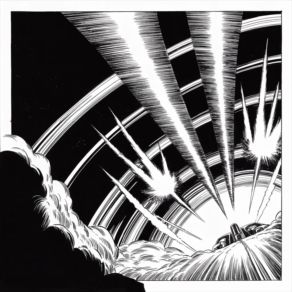 Manga panel 4 of 5, Week 148 “The Fixer”: The strike lands. He thanks the allied militaries and declares the result perfect — mission accomplished.