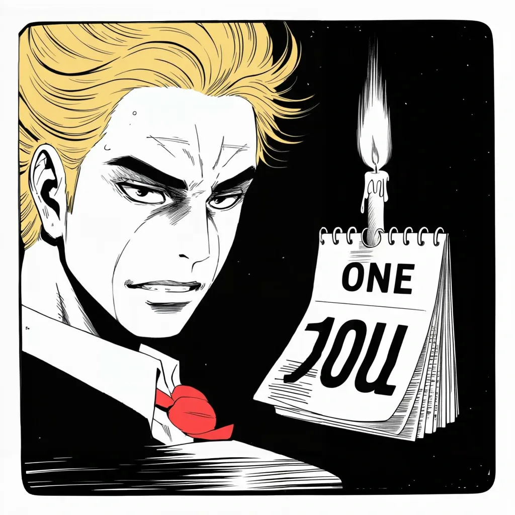 Manga panel 2 of 5, Week 153 “The Fixer”: One full year of the investigation, he marks bitterly — the greatest witch hunt in American history, and still, he insists, no collusion.
