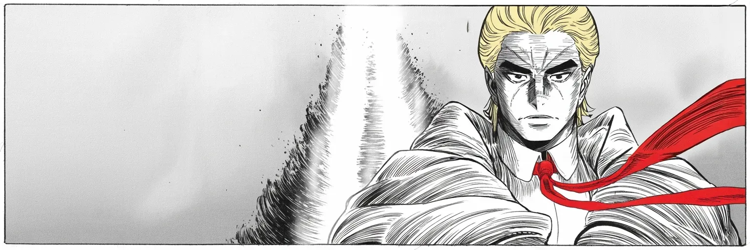 Manga panel 5 of 5, Week 159 “Helsinki”: Trade, the courts, the endless hunt — three fronts open at once, and still the king only seems to grow. Far to the north, a lonely stage is already being set.