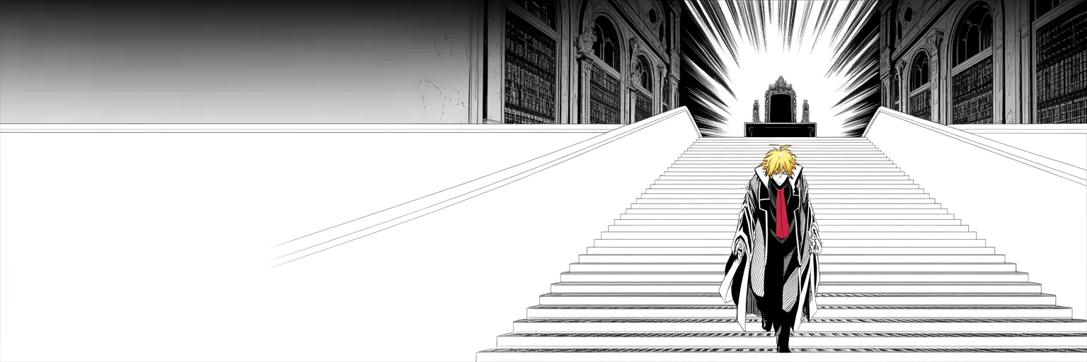 Manga panel 5 of 5, Week 160 “Helsinki”: The nominee climbs toward the bench — the true prize of the era. The battle lines are drawn, and far to the north the summit still waits.