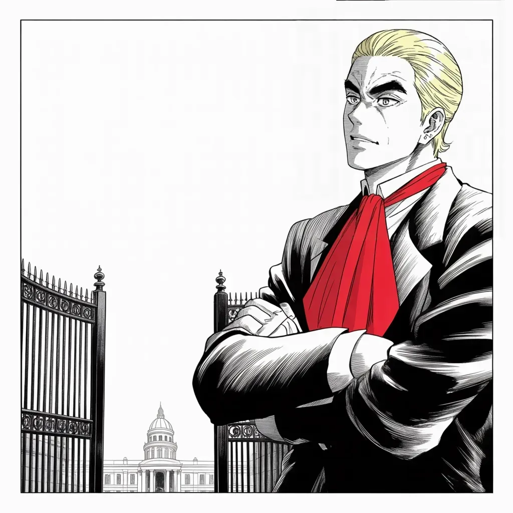 Manga panel 4 of 5, Week 163 “Helsinki”: But the border hardens him. He is willing, he warns, to shut the whole government down if he is not given the votes for the wall.