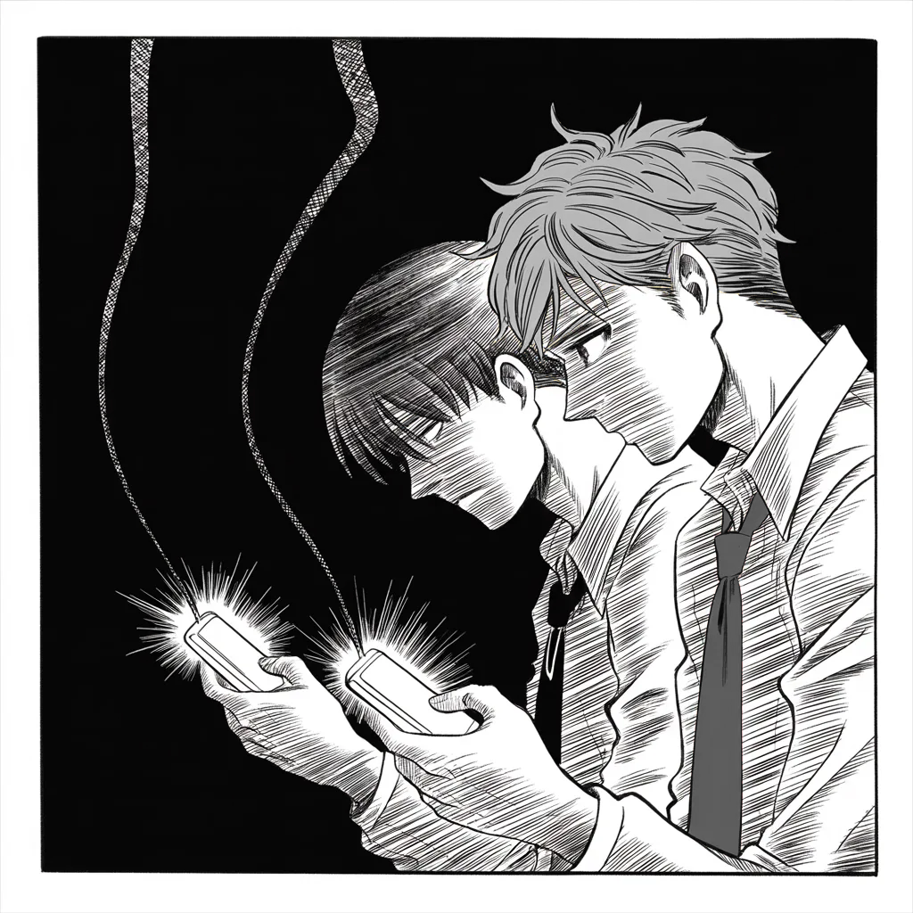 Manga panel 4 of 5, Week 170 “Anonymous”: He seizes on newly released messages between two former agents, declaring a conspiracy finally caught red-handed in their own words.