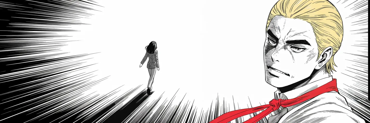 Manga panel 5 of 5, Week 170 “Anonymous”: And as the week ends, a new figure steps from the shadows: an accuser names herself against his court nominee. The battle for the bench is about to become a war.