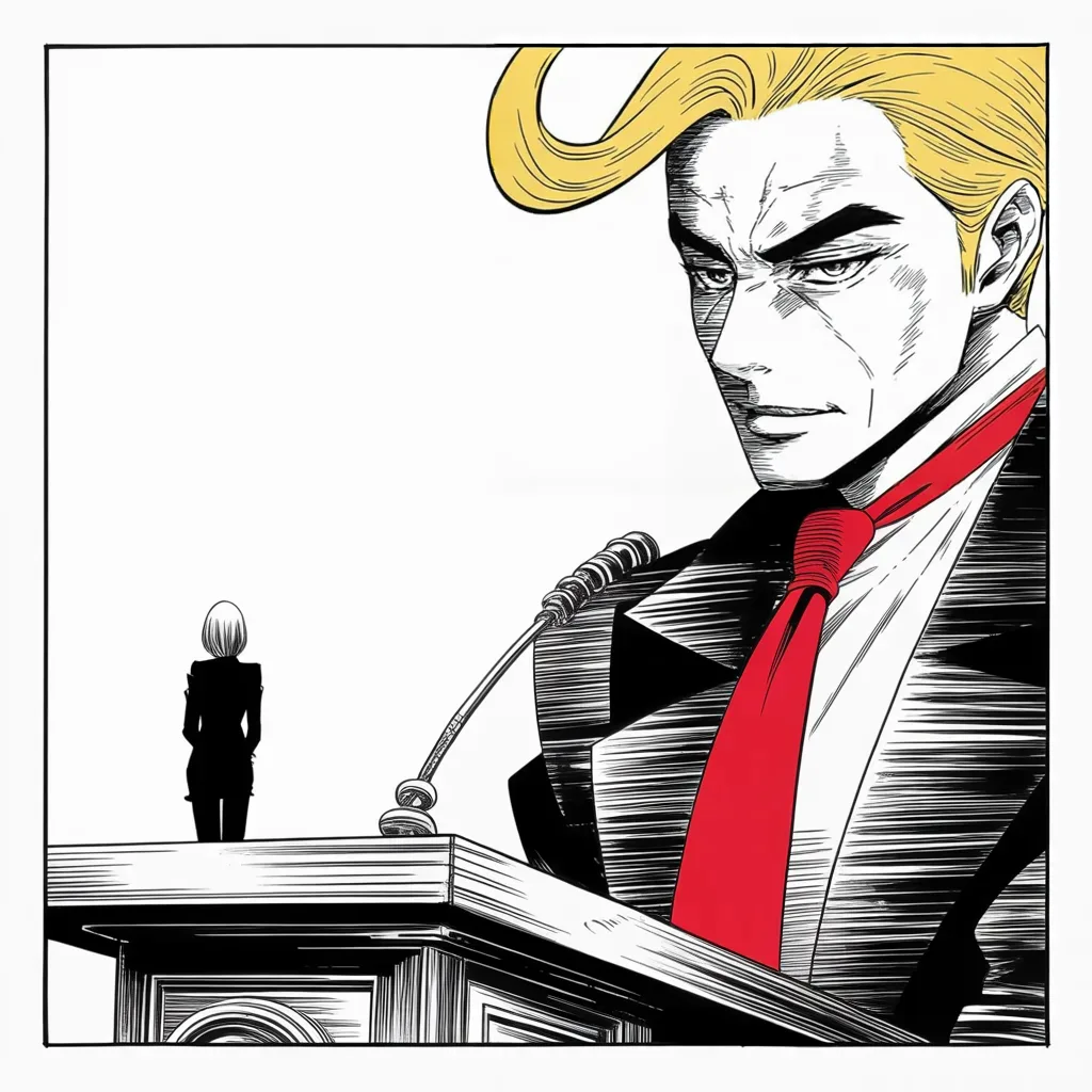 Manga panel 2 of 5, Week 171 “Anonymous”: Then he turns on the accuser directly, demanding to know why, if the decades-old attack was so bad, charges were never filed at the time.