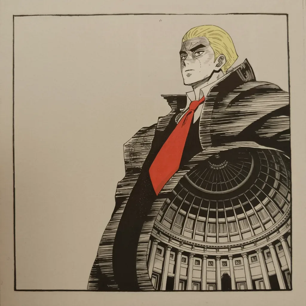 Manga panel 3 of 5, Week 173 “Anonymous”: The chamber moves at last, voting to advance the nomination, and he declares himself very proud of the Senate.