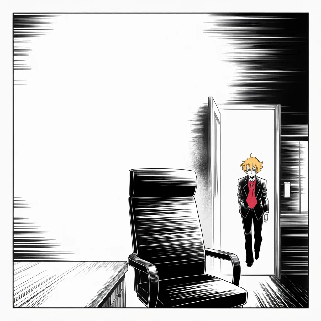 Manga panel 4 of 5, Week 178 “Anonymous”: The morning after, he settles an old score: his attorney general is pushed out at last, and a new acting chief named in his place.