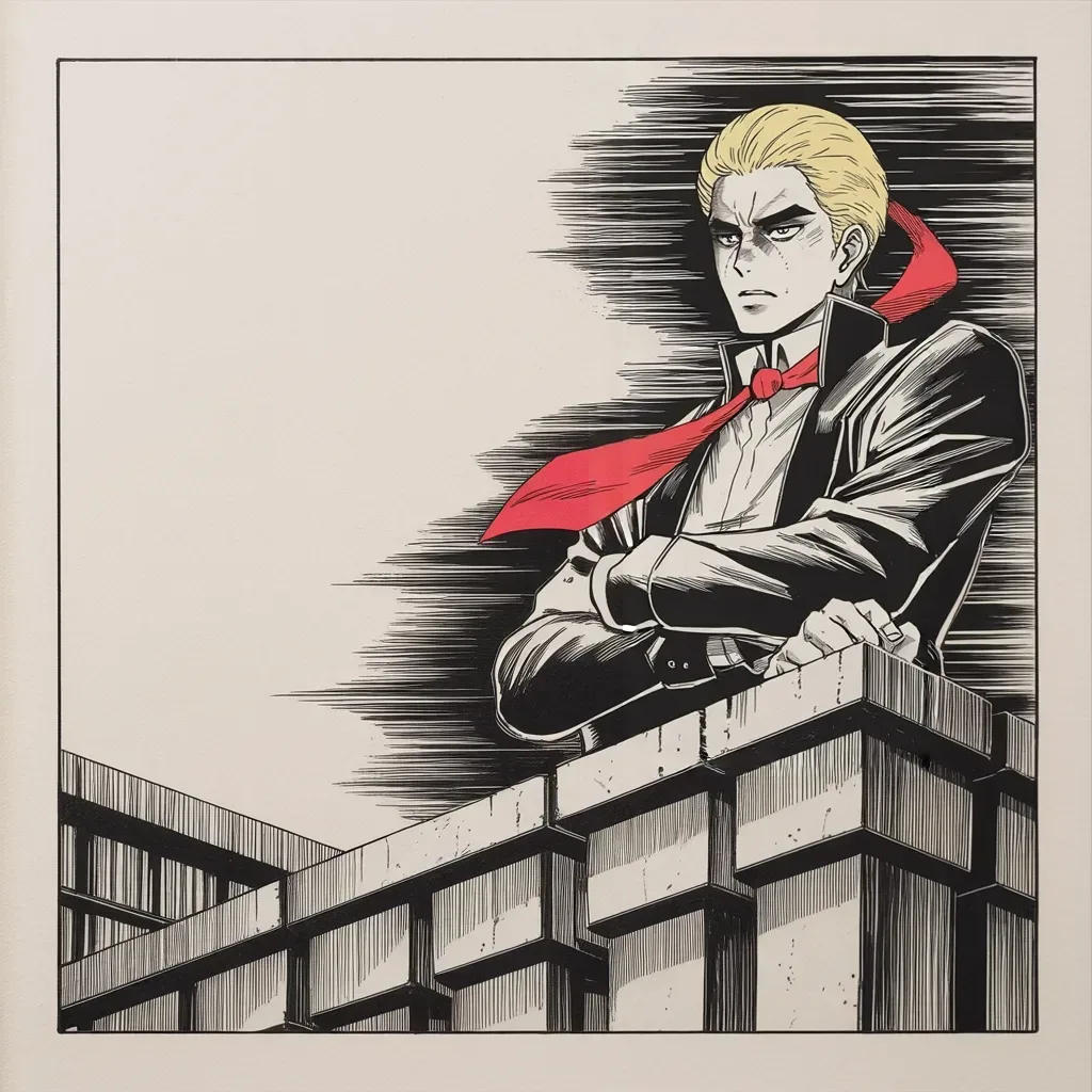 Manga panel 2 of 5, Week 189 “The Shutdown”: He swears he will not cave: without the Wall, he insists, none of it works — and he will not bend.