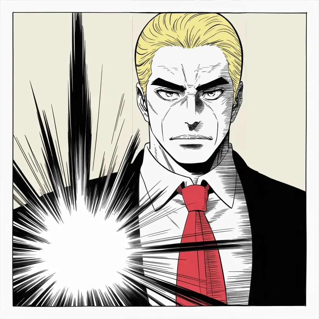 Manga panel 3 of 5, Week 215 “The Perfect Call”: The shadow that has followed him since the raid finally comes apart, and he says the four words he has waited two years to say.
