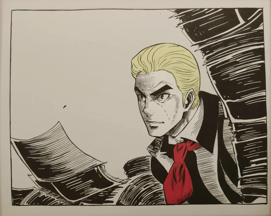 Manga panel 2 of 4, Week 217 “The Whistleblower”: He says the press has never been more corrupt, and that this is the real enemy — not the other party.