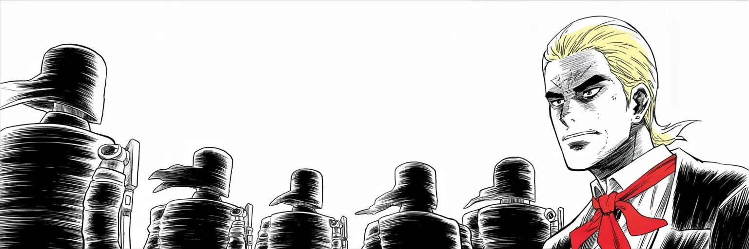 Manga panel 5 of 5, Week 222 “The Whistleblower”: He counts his enemies out loud — the press, the deep state, the other party, and his own doubters.
