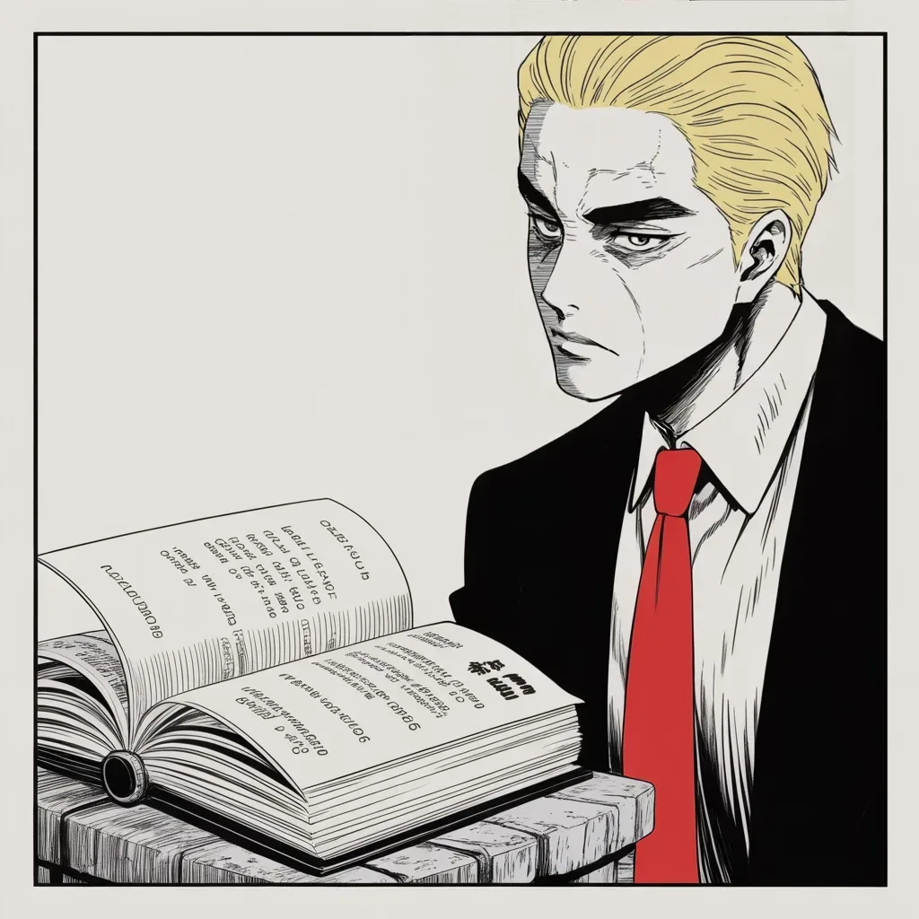 Manga panel 2 of 5, Week 225 “The Inquiry”: He claims the duty as his own: a king may — must — ask another country to root out corruption.