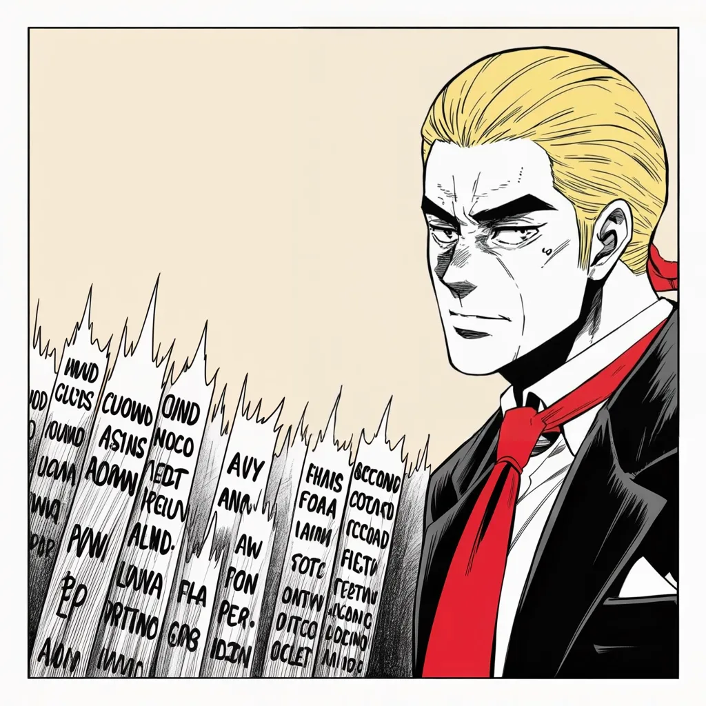 Manga panel 2 of 5, Week 236 “The Inquiry”: Then the capitals come — an assault, he says, on the realm itself.