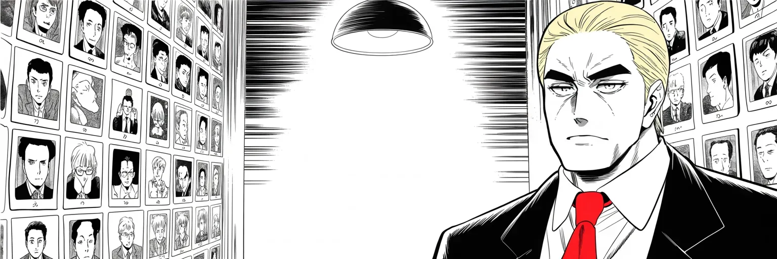 Manga panel 4 of 4, Week 267 “The Streets”: And the spying case, he says, is open and shut.