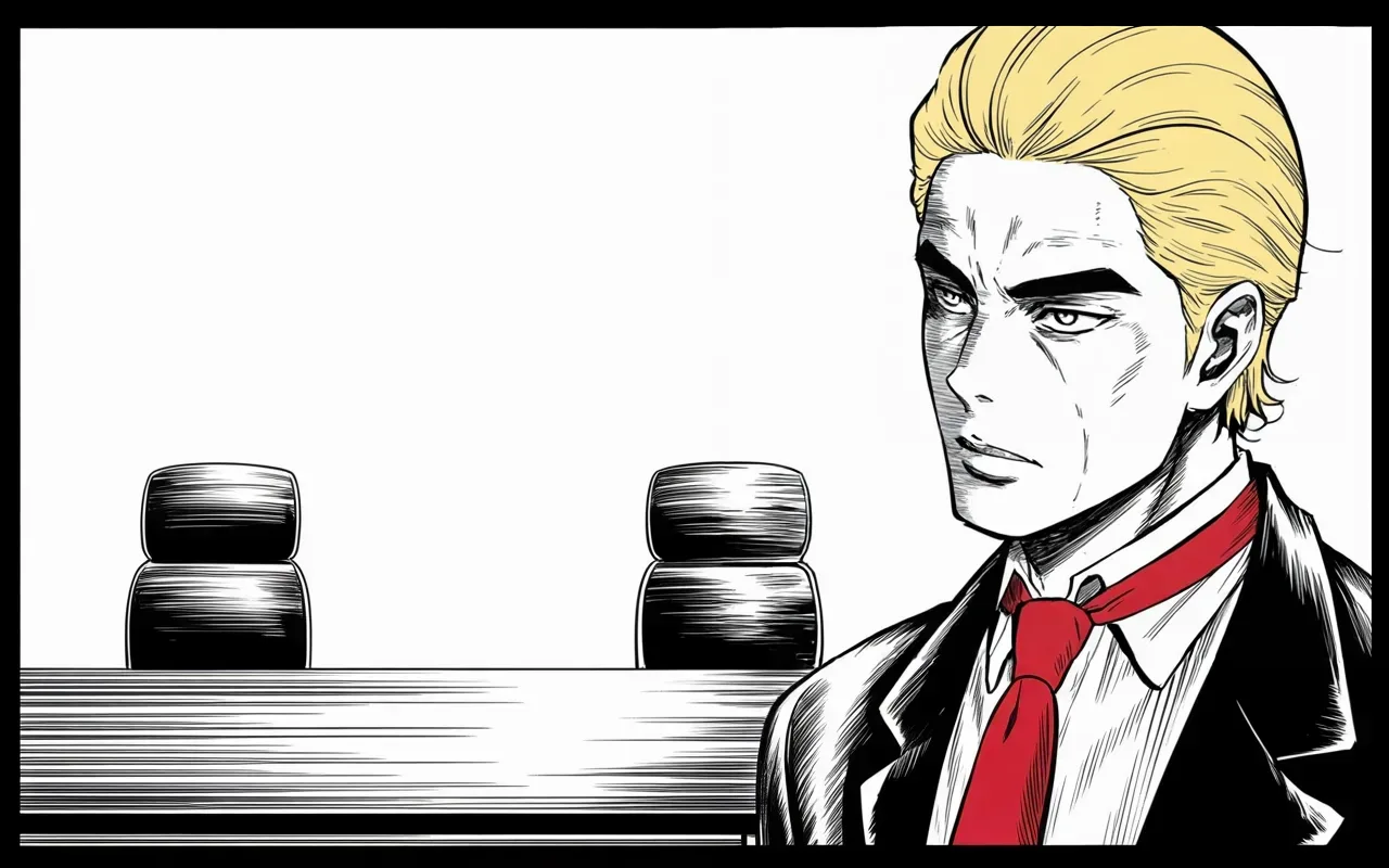 Manga panel 3 of 4, Week 269 “The Fever”: The relief talks collapse and restart, and he asks where the other side has been.