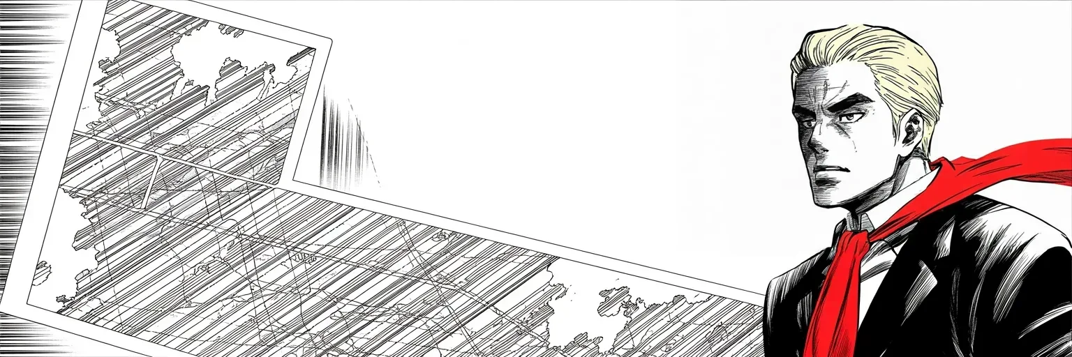 Manga panel 4 of 4, Week 270 “The Fever”: And the party numbers, he says, still hold — and so do the states that matter.