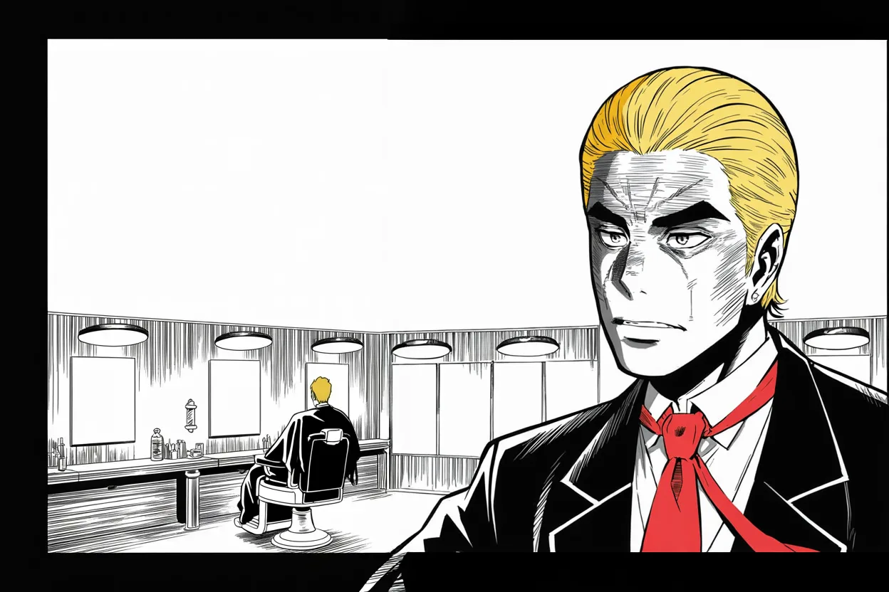 Manga panel 2 of 4, Week 273 “The Fever”: A closed salon becomes a week of politics, and he enjoys every hour.
