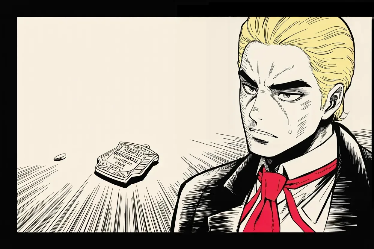 Manga panel 3 of 4, Week 273 “The Fever”: The federal officers hold the north-western city, and he thanks them by name.