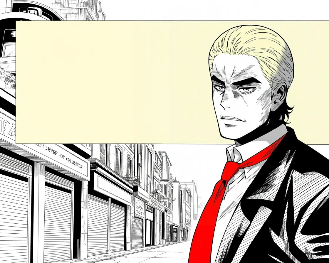 Manga panel 2 of 4, Week 274 “The Fever”: He tells the great city to end its shutdown before it is destroyed.