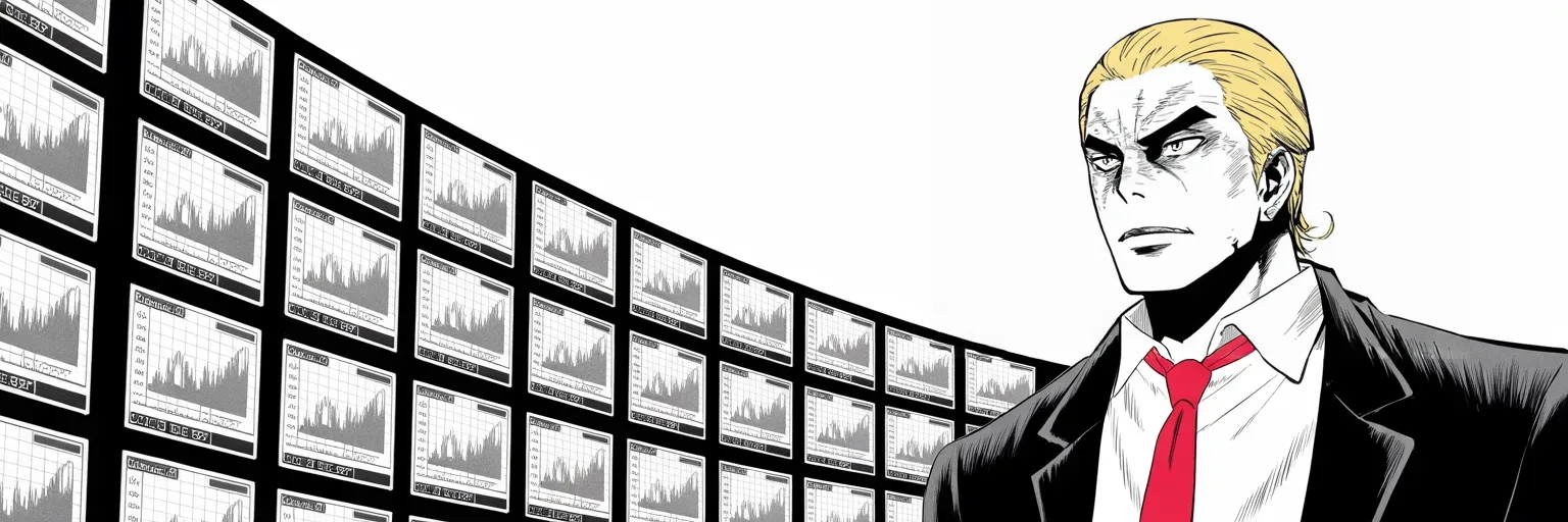 Manga panel 4 of 4, Week 280 “The Count”: And the chroniclers, he says, are riding one word all the way to the vote.