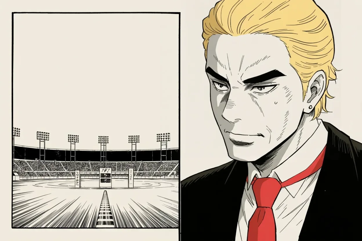 Manga panel 3 of 4, Week 281 “The Count”: The counts rise, and his answer is the one he has used since March.