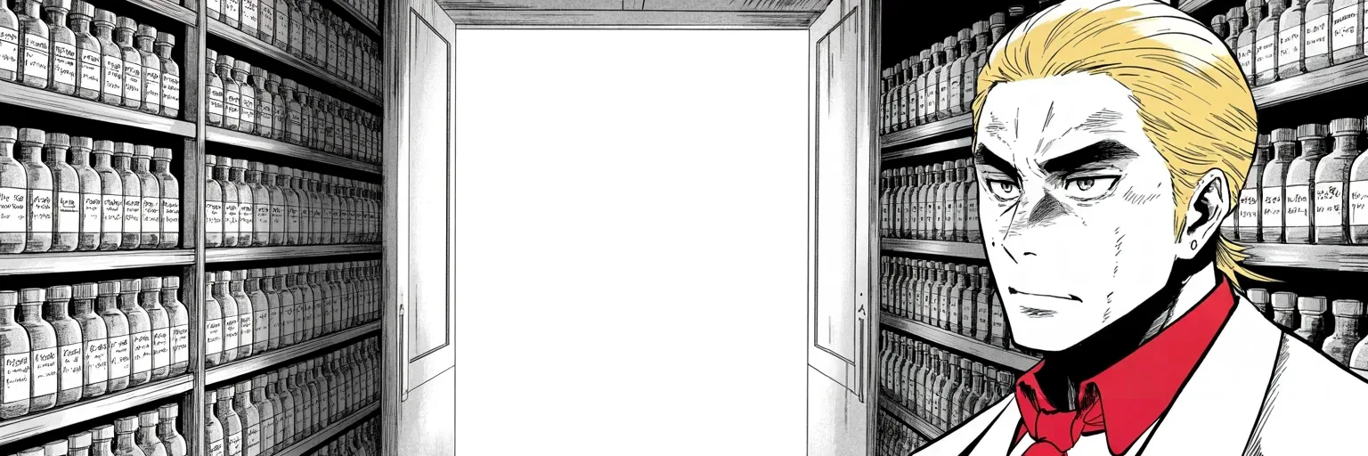 Manga panel 5 of 5, Week 282 “The Count”: And two days later the vaccine he chased all year is announced — for the next king to give out.
