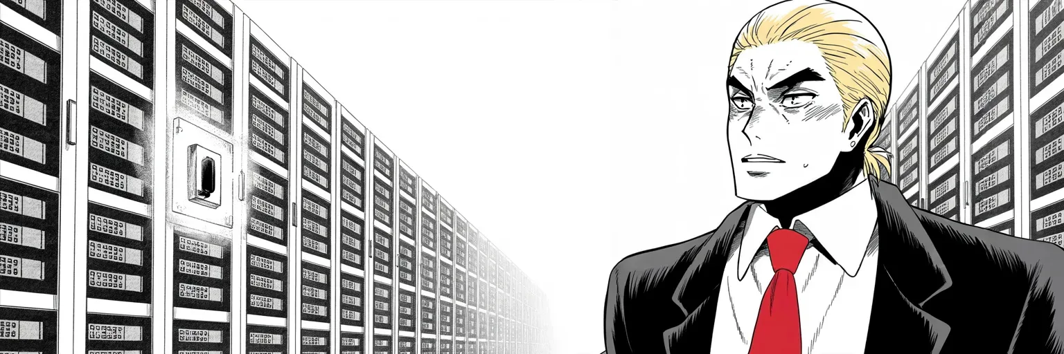 Manga panel 4 of 4, Week 285 “The Count”: And he demands the law that shields the platforms be terminated immediately.