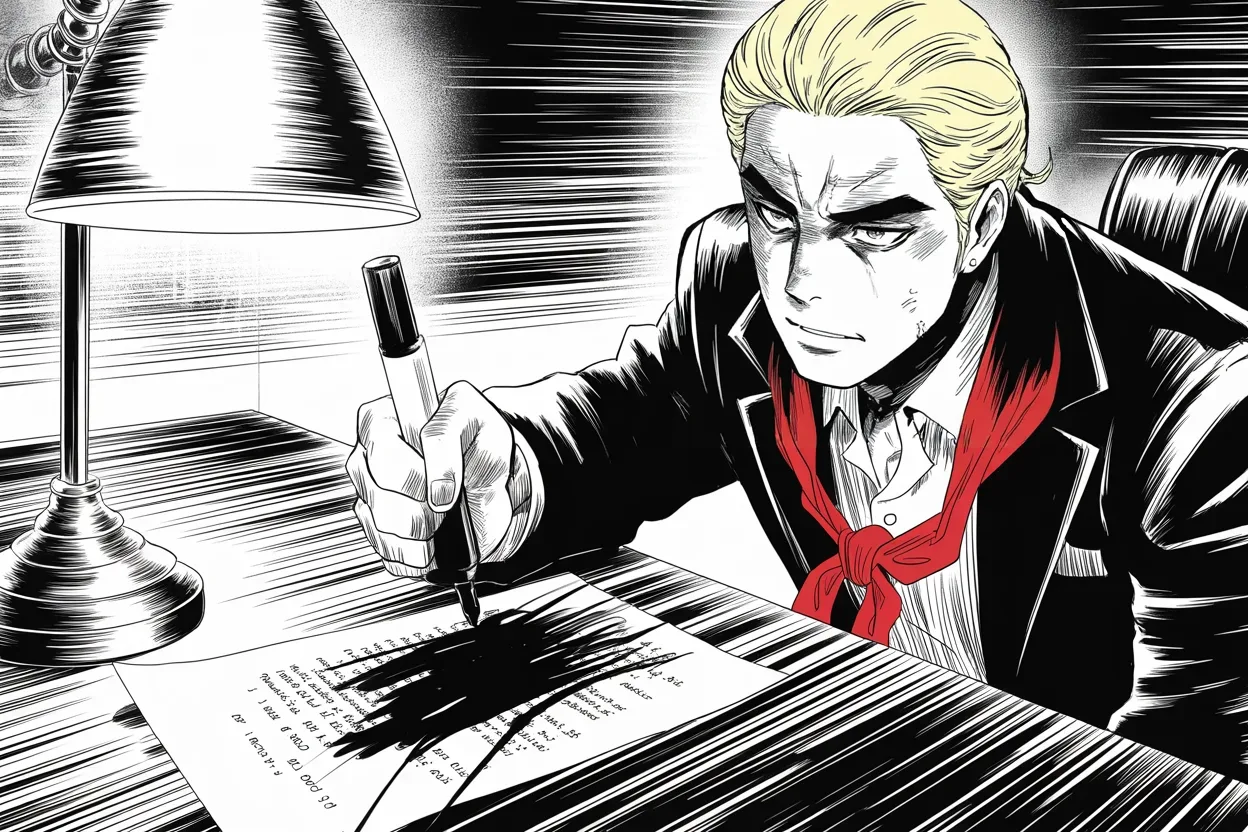 Manga panel 3 of 4, Week 319 “The Two Lists”: The same letterhead does the other job. A state senator in Arizona is struck through and named a RINO.