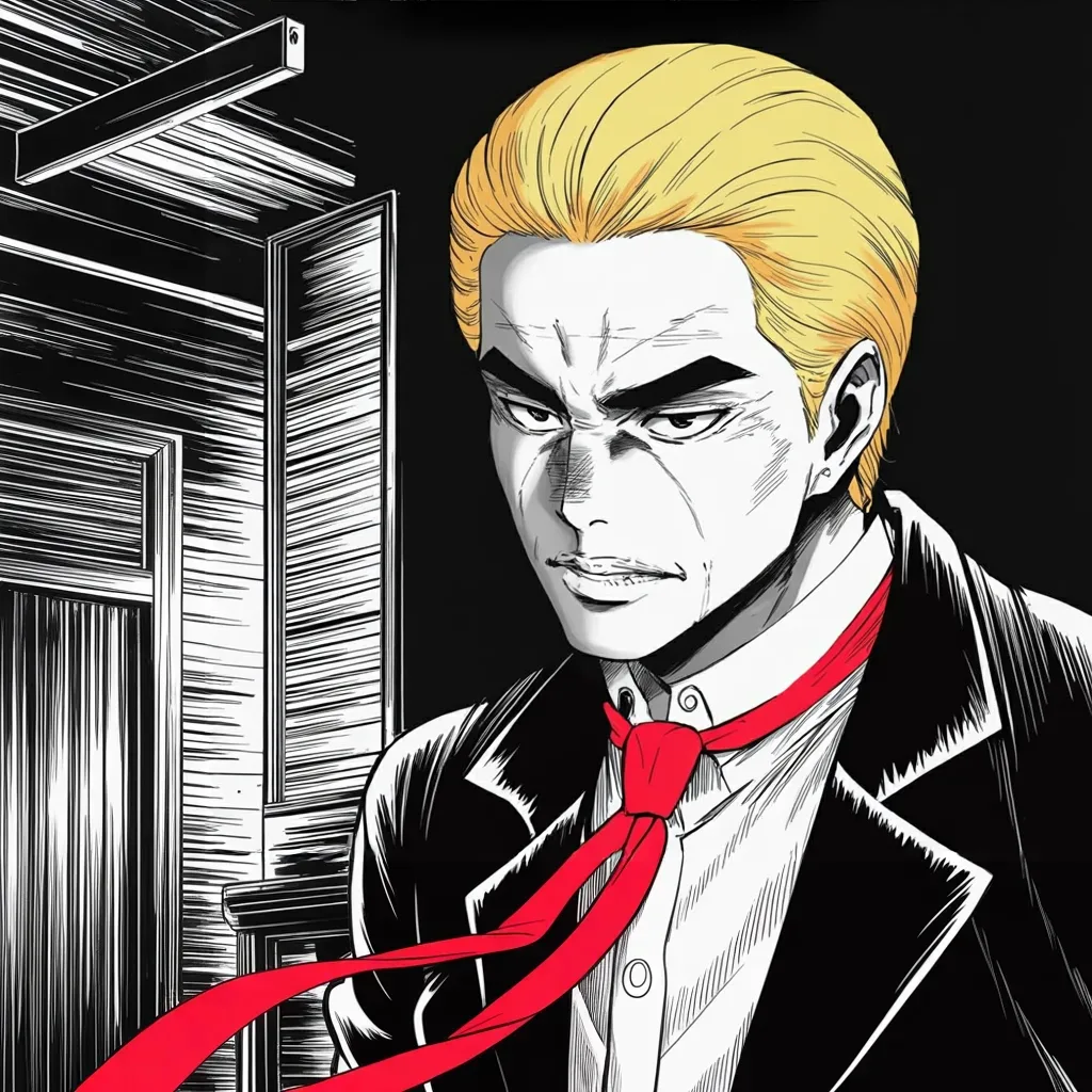 Manga panel 3 of 5, Week 345 “We All Loved Him”: The twenty-first. A singer he put on television twenty years ago has died, and the statement that goes out is the only one all winter that asks for nothing.