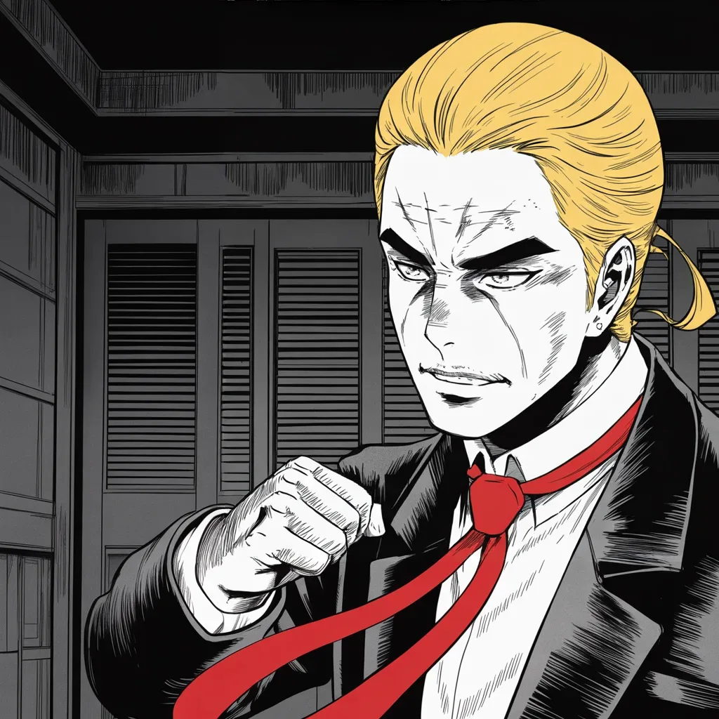 Manga panel 3 of 5, Week 348 “Proven Right”: He has waited five years for this and says so plainly: a bigger crime than Watergate, and the papers will not print it.