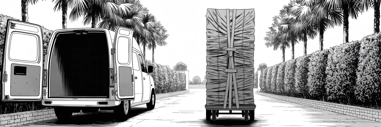 Manga panel 1 of 5, Week 349 “Ordinary and Routine”: Morning at the estate. The paper court is still running: endorsements, attacks, articles clipped and blessed, all of it going out by van and email.
