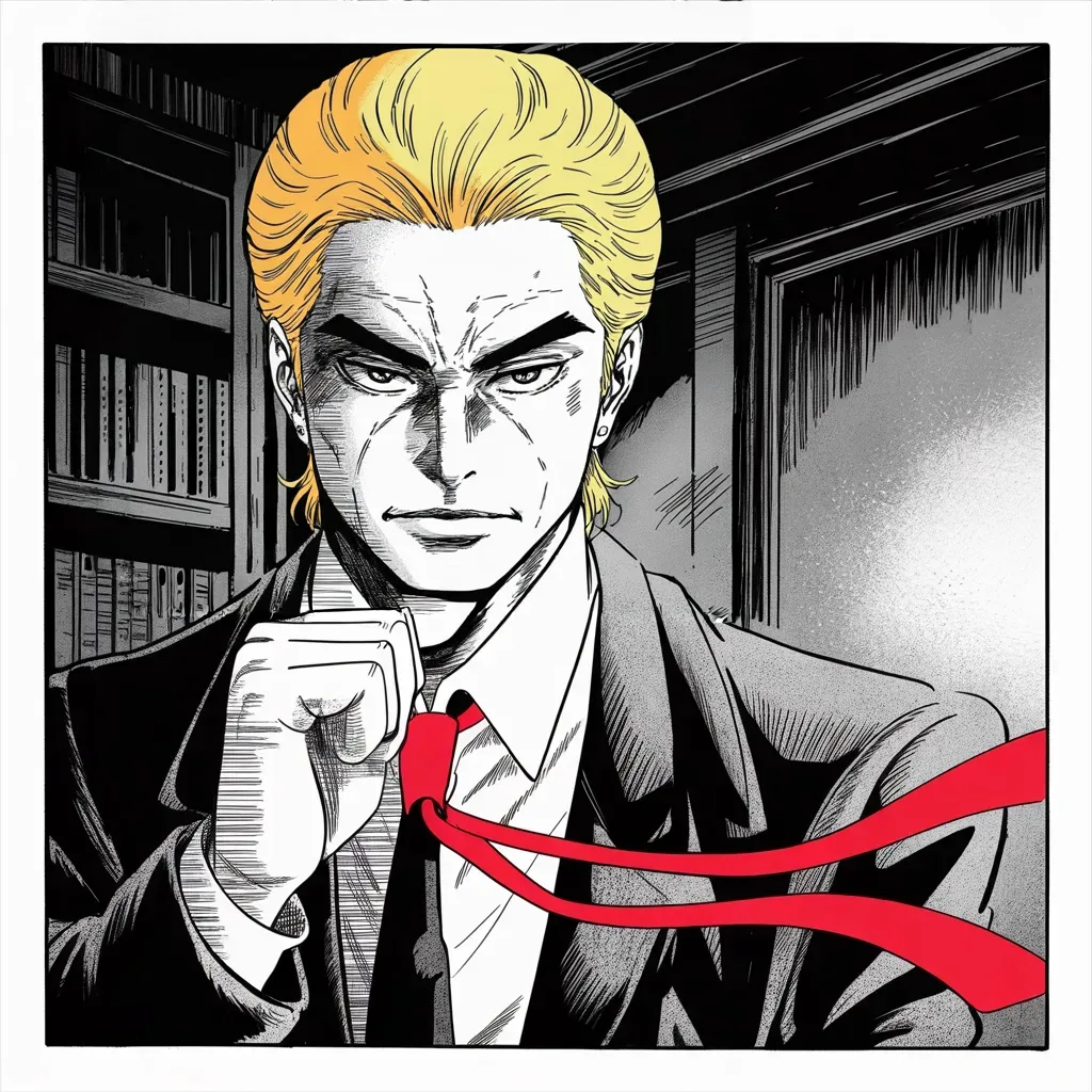 Manga panel 3 of 5, Week 362 “Stop Finding Votes”: His counsel to the doctor stuck in the count: declare victory now — it is harder, he explains, to cheat a man who has already crowned himself.