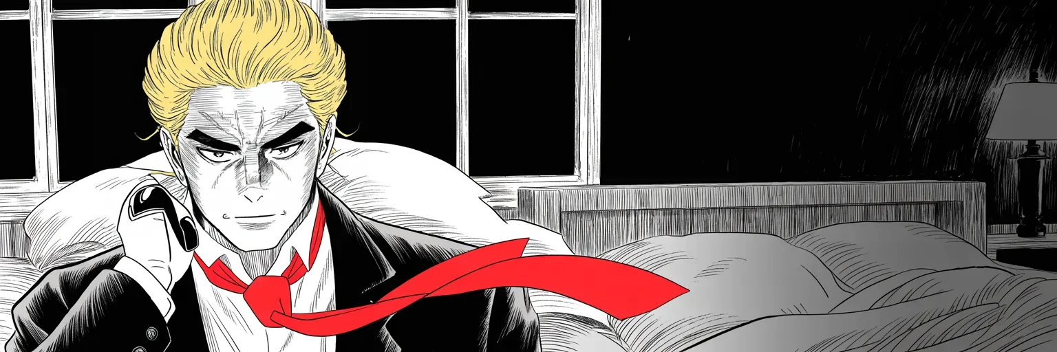Manga panel 5 of 5, Week 362 “Stop Finding Votes”: Half past midnight before Georgia votes on his revenge slate, he reads himself the number that always helps: ninety-eight percent.