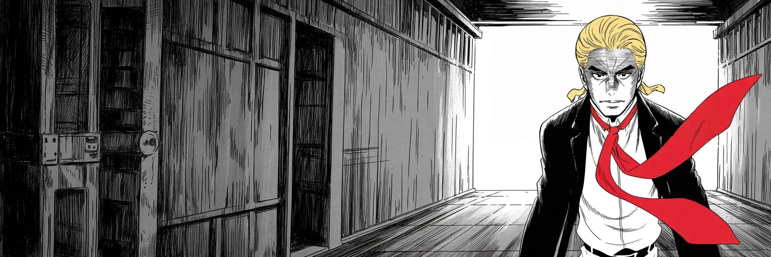 Manga panel 4 of 4, Week 403 “Retribution”: Twelve hours after the midnight spiral, the show: heading to CPAC, a really big crowd of patriots. Sunday the straw poll hands him the hall, sixty-two to twenty.