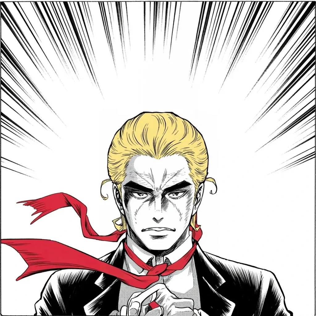 Manga panel 4 of 5, Week 427 “Nineteen”: A Sunday poll crowns him at sixty-two percent — and with it the decision: he will not come to Milwaukee.