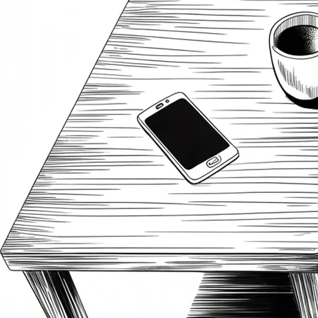 Manga panel 5 of 6, Week 491 “The Arithmetic”: And then the loudest man in America posts nothing at all — for two whole days the feed is empty, which has not happened in years.