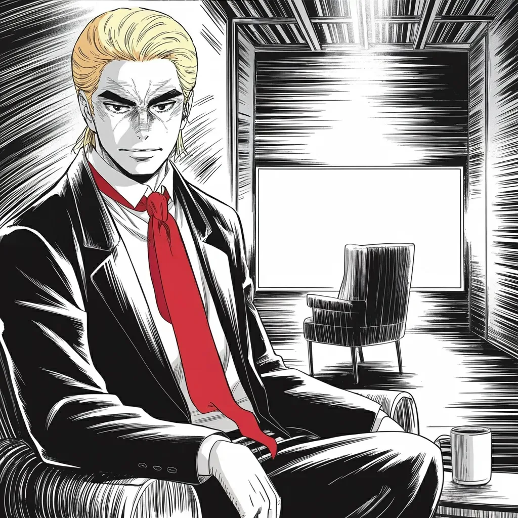 Manga panel 2 of 5, Week 499 “Certified”: Friday the Speaker survives his own party by a single ballot, and he sends good luck three hours before it and congratulations three hours after.