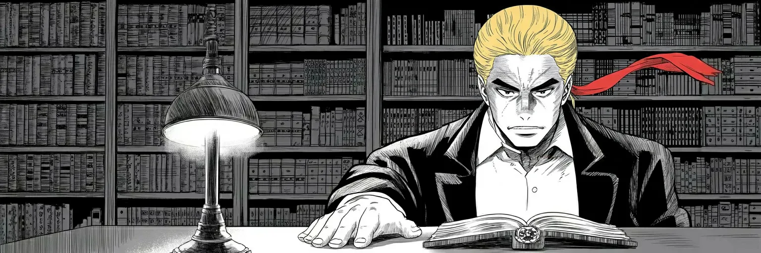 Manga panel 5 of 5, Week 505 “He Who Saves His Country”: By Sunday he is back on the amendment that makes citizenship, explaining that the founders are spinning in their graves.