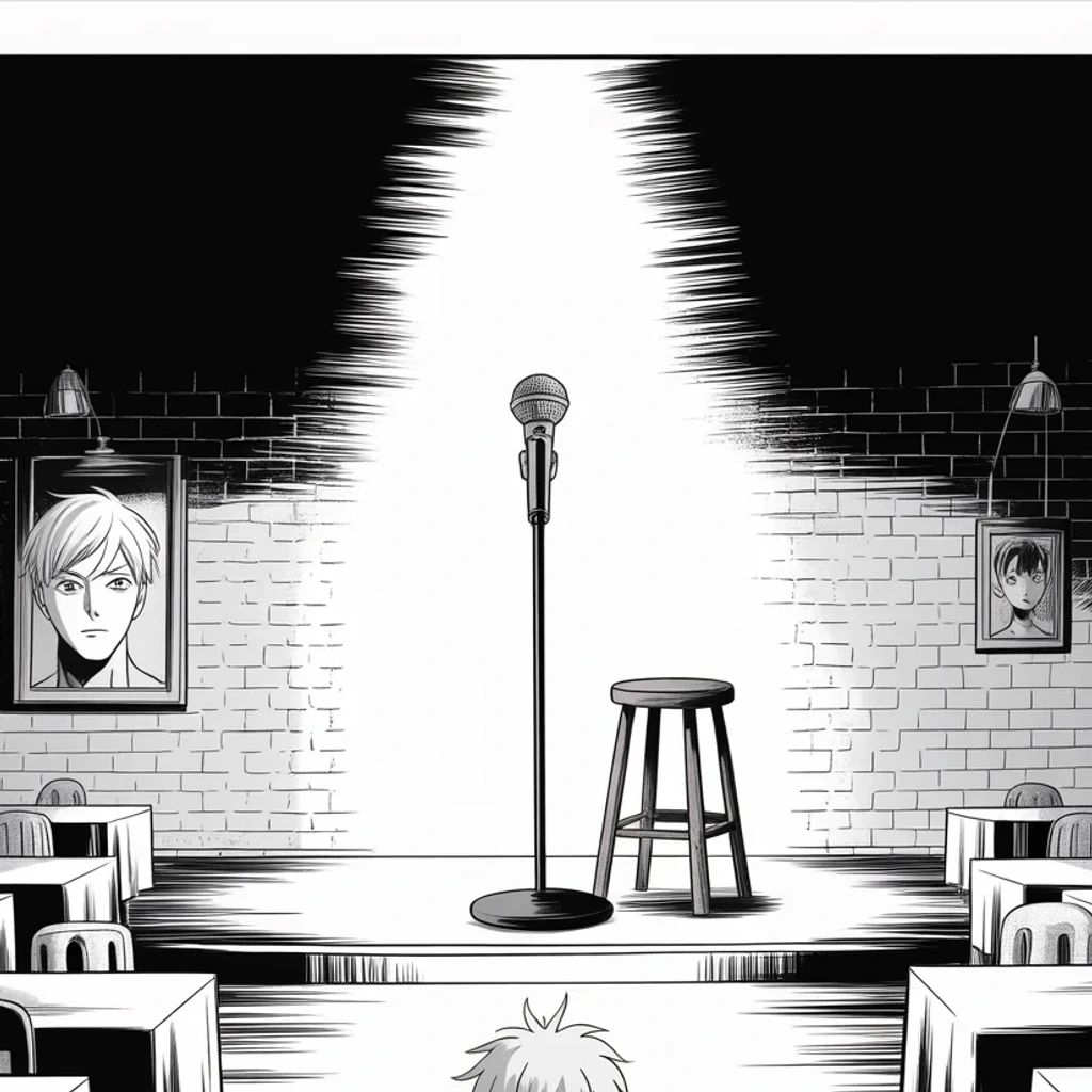 Manga panel 3 of 5, Week 506 “Long Live the King”: The ally in the east is reduced to a job he held twenty years ago: a modestly successful comedian who talked a superpower into three hundred and fifty billion dollars.