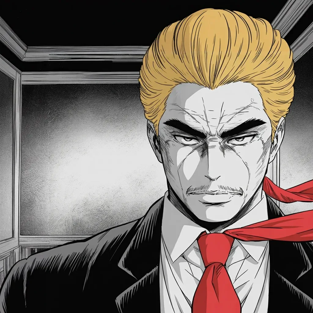 Manga panel 3 of 6, Week 507 “Under Such Fire and Pressure”: Three hours later the statement is almost gentle — it's amazing what comes out through emotion. By Monday the register has hardened.