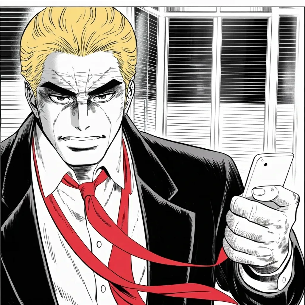 Manga panel 2 of 6, Week 514 “Out Of Control”: A judge rules that half a million people cannot be removed as a group, only one case at a time. He does the arithmetic out loud: a hundred years.