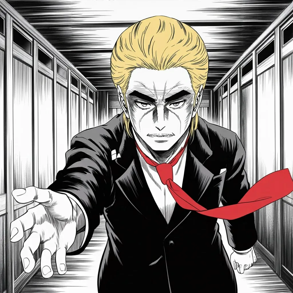 Manga panel 3 of 6, Week 518 “Not Like That”: Friday morning, before the ruling lands: the court is not wrong, the court is being played, and the people playing it are the ones who lost.