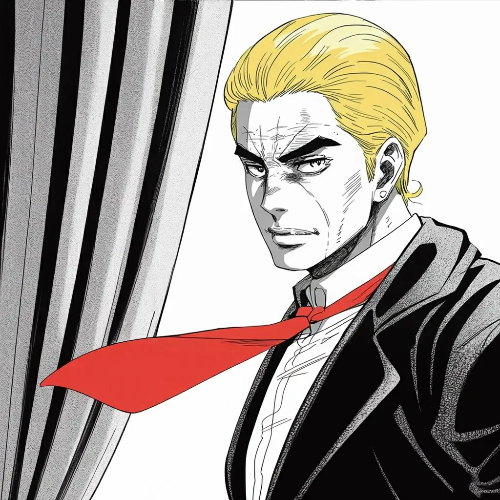 Manga panel 4 of 6, Week 524 “Plane Wave”: The alliance meets, agrees to five percent, and he calls the day the most unified in its history.