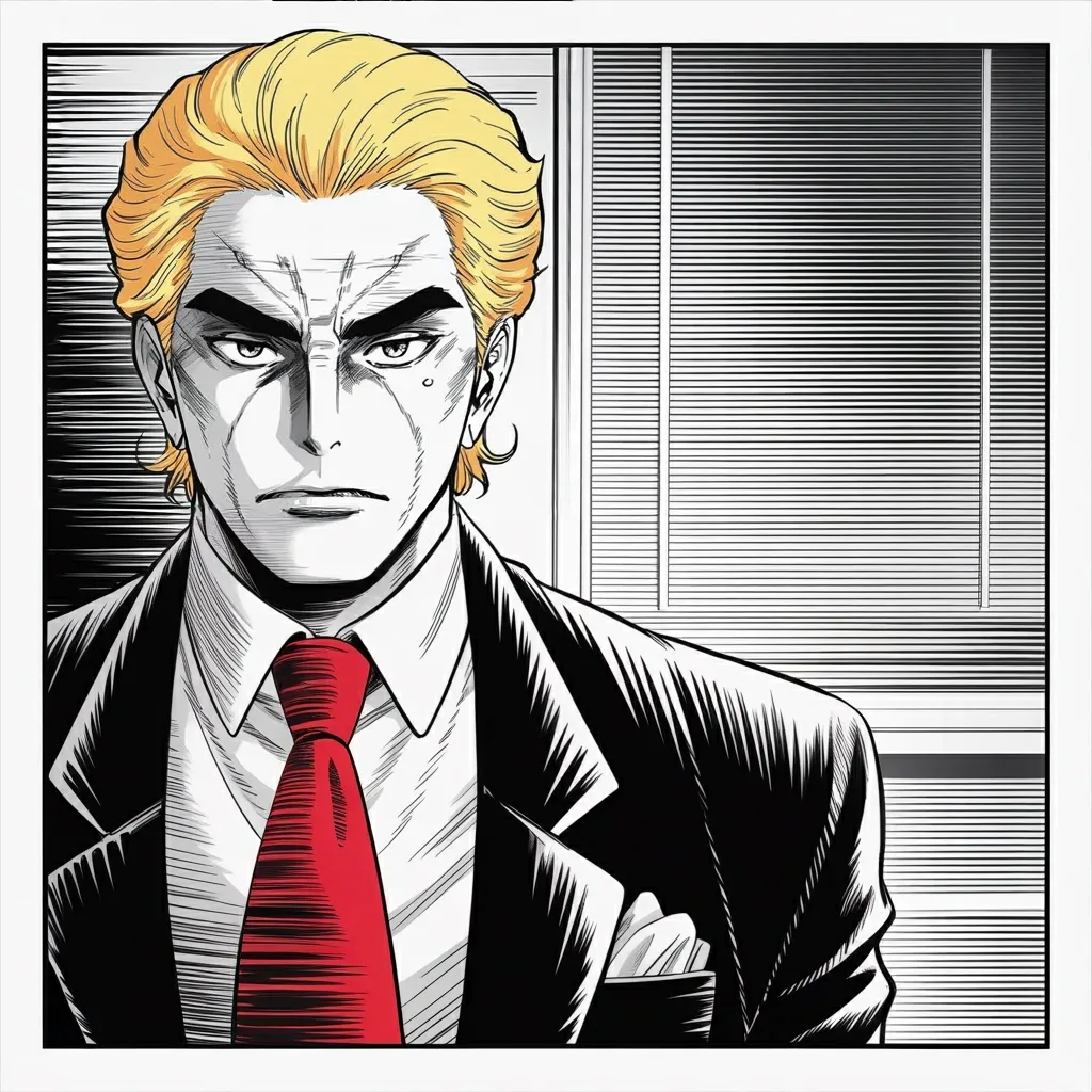 Manga panel 5 of 6, Week 524 “Plane Wave”: The other side declares that it won the war, and the answer runs to seventeen hundred words: I knew where he was, and I did not let them kill him.