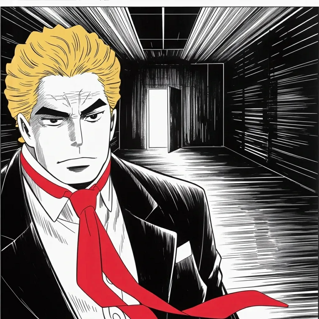 Manga panel 2 of 5, Week 526 “One Team”: Two nights before the anniversary he posts eighty-six characters about why he thinks he is still alive.
