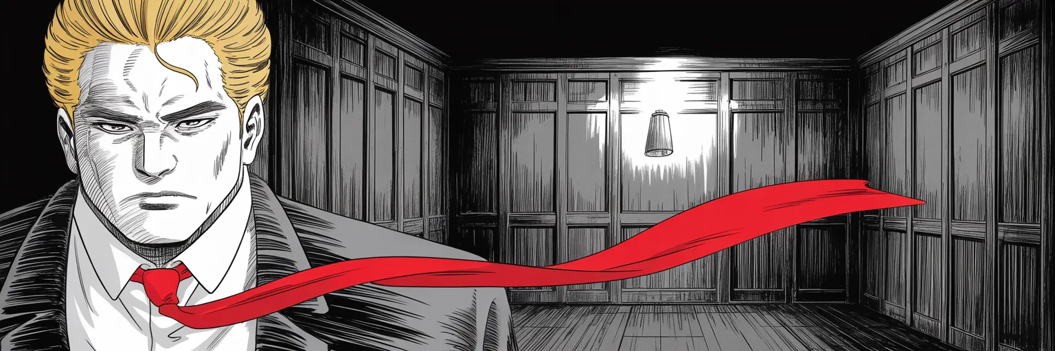 Manga panel 6 of 6, Week 532 “The Scam Of The Century”: With everything else done he stops and writes about a hot afternoon ten years ago, a ballroom that could not hold the crowd, and a stadium that could.