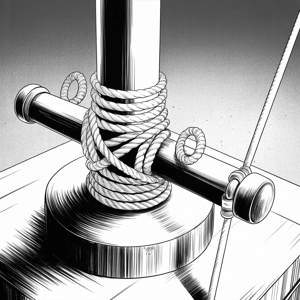Manga panel 4 of 6, Week 535 “Half Mast”: Twenty-two minutes after that he orders every flag in the country down to half mast until Sunday evening.