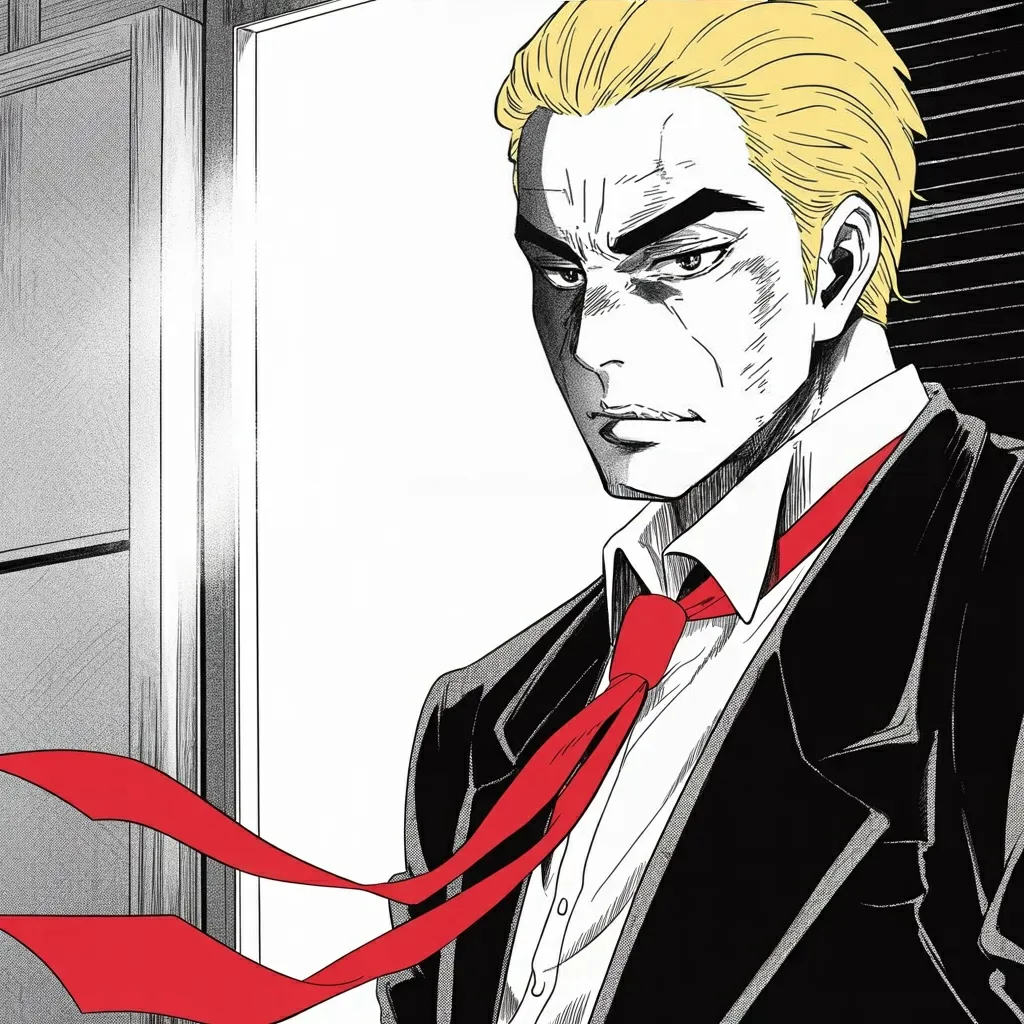 Manga panel 4 of 6, Week 537 “Dirty Cop”: The next morning the whole thought fits in eleven words.
