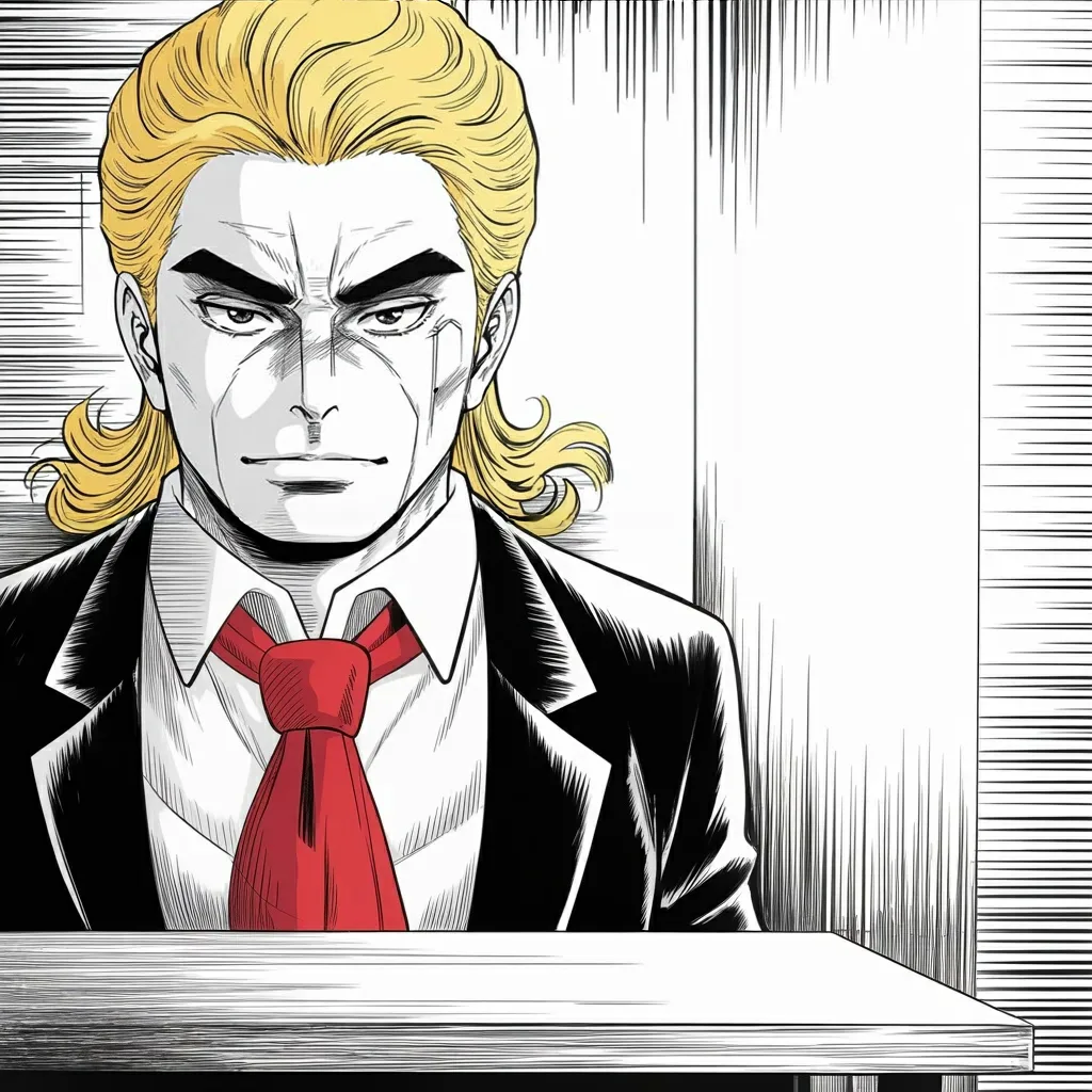 Manga panel 5 of 6, Week 537 “Dirty Cop”: Troops are ordered to a city on the west coast, with full force authorised if it turns out to be necessary.